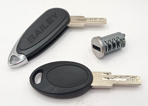 Bailey door lock barrel and - door,