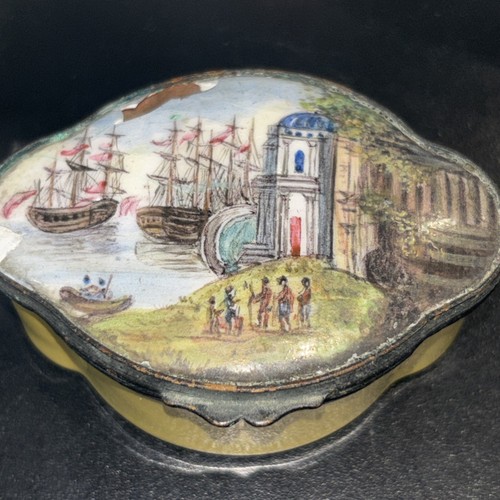 Antique 18thc georgian bilston - 18thc,