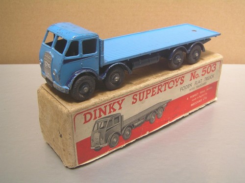 Dinky supertoys 502 foden - supertoys, flat