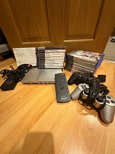 Sony playstation slim silver - sony,