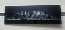 Infrared Picture Heater, City Skyline, Glass 500W 40 x 120 cm, (slightly used)