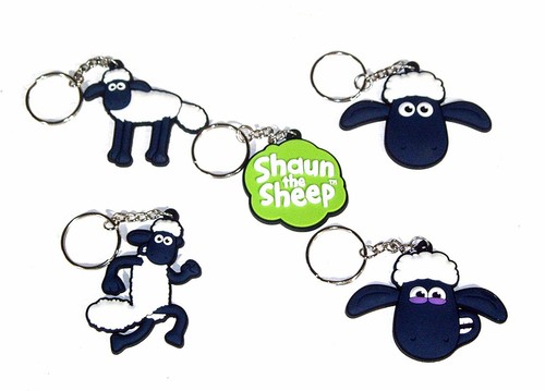 Shaun the sheep keyrings - the,