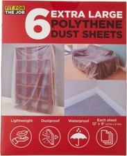 Fit For The Job 650sqft Dustproof Polythene Sheets