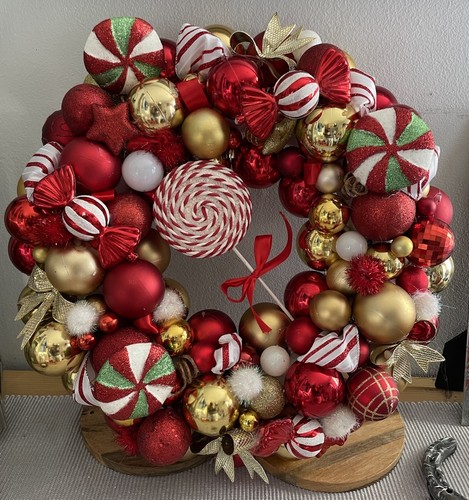 Artificial christmas wreath - artificial,