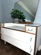Hand Painted 1960s Dressing