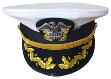 Us Navy Officer Visor Cap, US