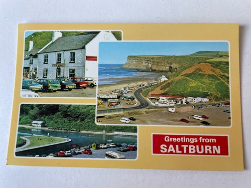 Saltburn postcard various - postcard,
