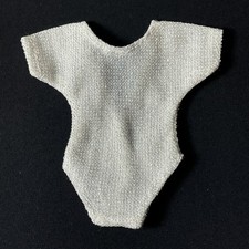 Sindy ballerina leotard 1982 silver dance ballet Pedigree 44711 fit 12" doll EXC