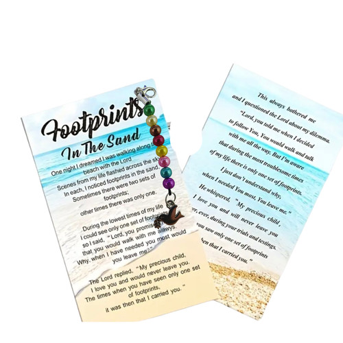 Footprints the sand - footprints,