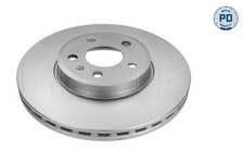 2x Meyle Pd Front Vented Brake