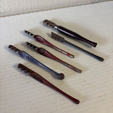Lot Of 6 Vintage Glass Cutters