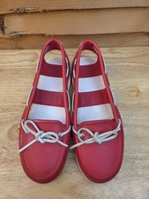 Ladies Crocs Boat Shoes Slip