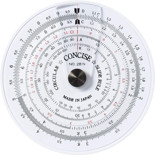 Concise 100973 ruler - 100973, circular