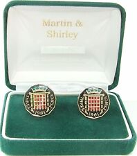 1961 Threepence cufflinks