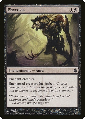 Phyresis list mirrodin - 1x,