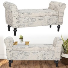 Sitting Bench Storage Ottoman