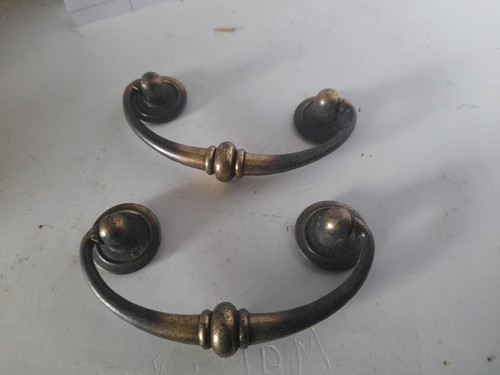 Vintage pair brass - , of