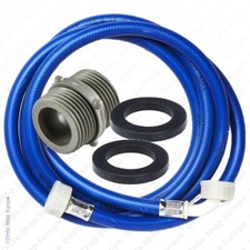 Washing Machine Cold Water Inlet Hose Pipe Extension Joiner Connector Kit