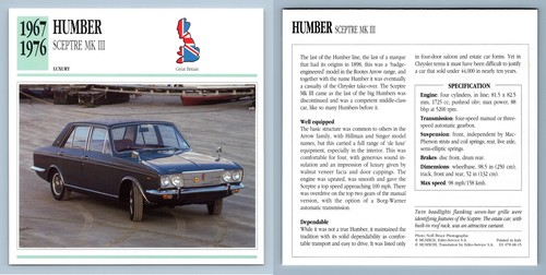 Humber sceptre iii - humber,