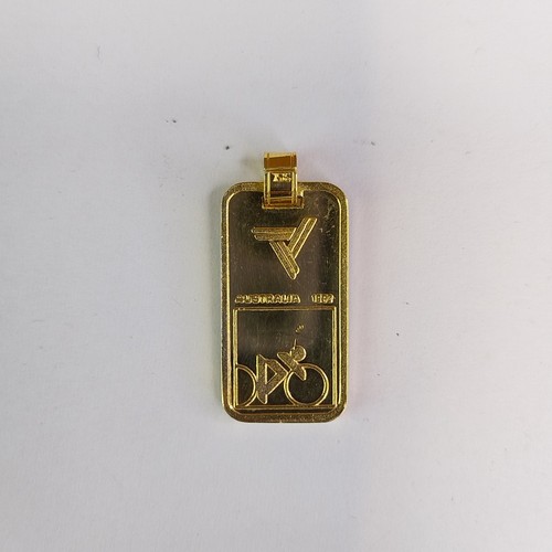 Gold plated fine - fine, silver