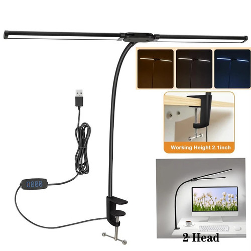 Led desk lamp - lamp, dual