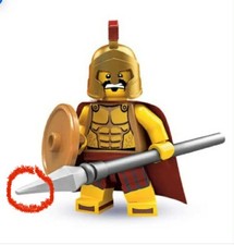 LEGO Spartan Warrior Minifigure Series 2 Collectible 8684 CMF - Minor Damage