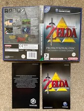 Zelda Collectors Edition - Nintendo Gamecube - OFFICIAL ARTWORK / MANUAL  & CASE