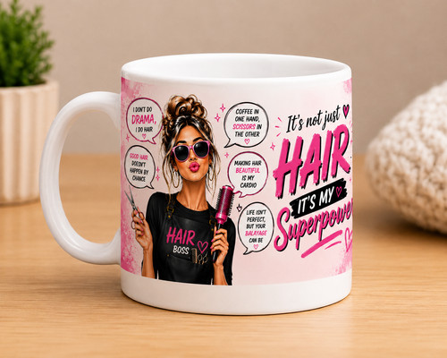 Hairdresser mug hair stylist - hairdresser,
