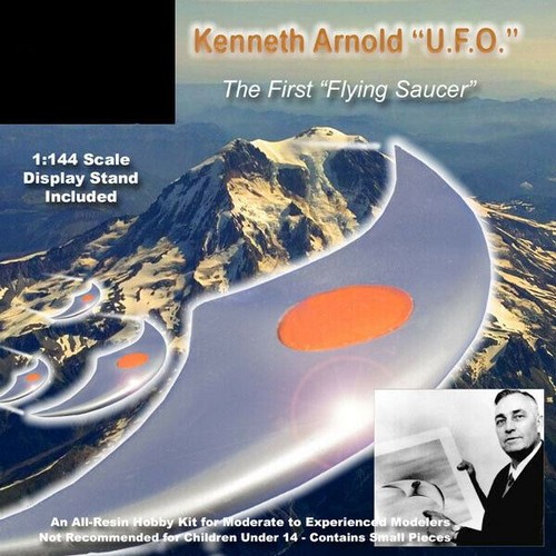 First flying saucer - first,