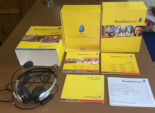 Rosetta stone español spanish - stone,