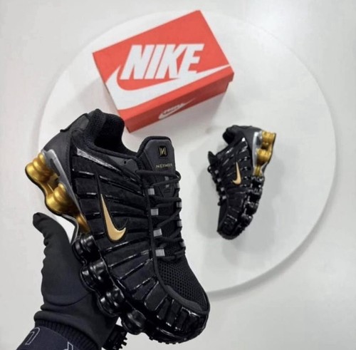 Nike shox black - tl, black/university