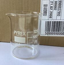 Pyrex Beaker  150mL Low Form Laboratory Glassware - Box of 10 - Unused