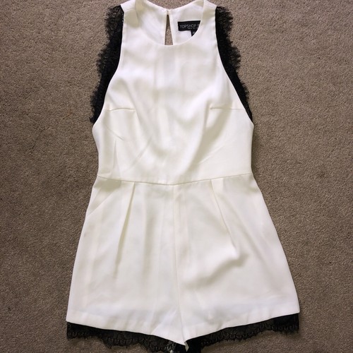 Top shop petite playsuit - top,