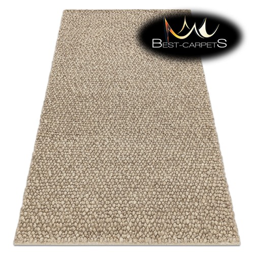 Modern hand woven wool rug - modern,