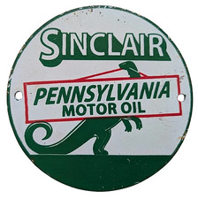 SINCLAIR MOTOR OIL SIGN -