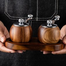 Spherical Pepper Grinder Pepper Mill Manual Pepper Grinder Salt & Pepper Bottle