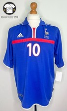 France ZIDANE #10 2000/02 Home Shirt Extra Large / XL