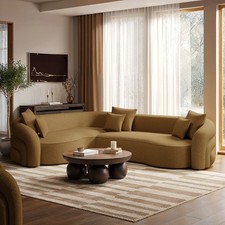 Caramel Brown Chenille Left