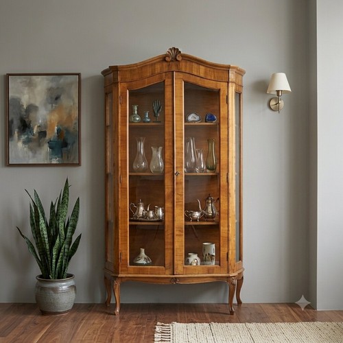 Antique showcase baroque - showcase, style