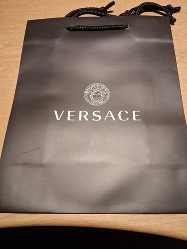 New versace medusa black paper - new,