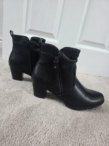 Cushion walk black heeled - walk,