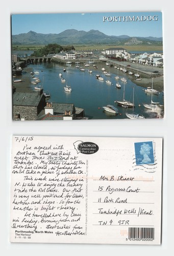 Postcard porthmadog harbour - -,