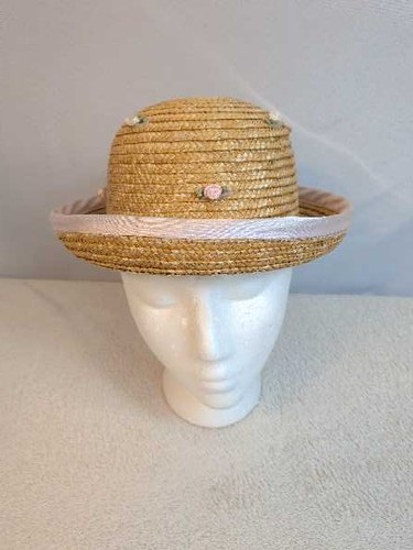 Straw hat womens flower - womens,