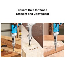 Square Hole Drill Bit Adapter