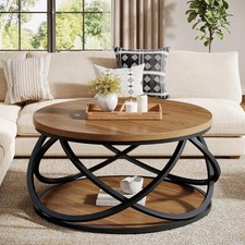 2 Tier Round Coffee Table