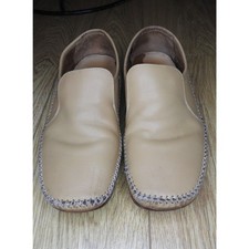 Russell and Bromley Shoes Size EU 42 UK 8 Cream Leather Mens 