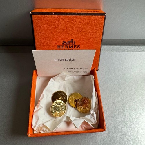 Hermes cufflinks gold - gold, serie