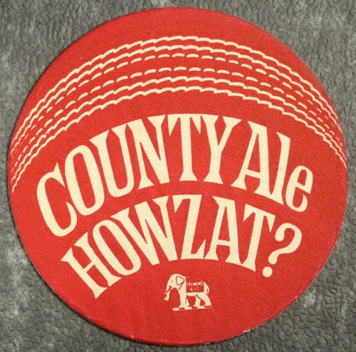 Rare vintage county ale howzat - vintage,