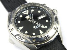 Men's Seiko Scuba Diver's 5M43-0D80 Kinetic Watch - 200m