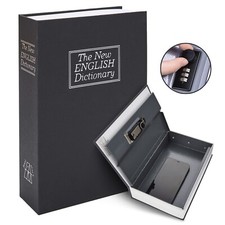 Portable Hidden Safe Book with Combination Lock| Book Safe Storage Secret Box